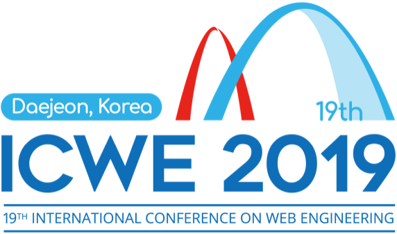 The logo of ICWE 2019 conference.
